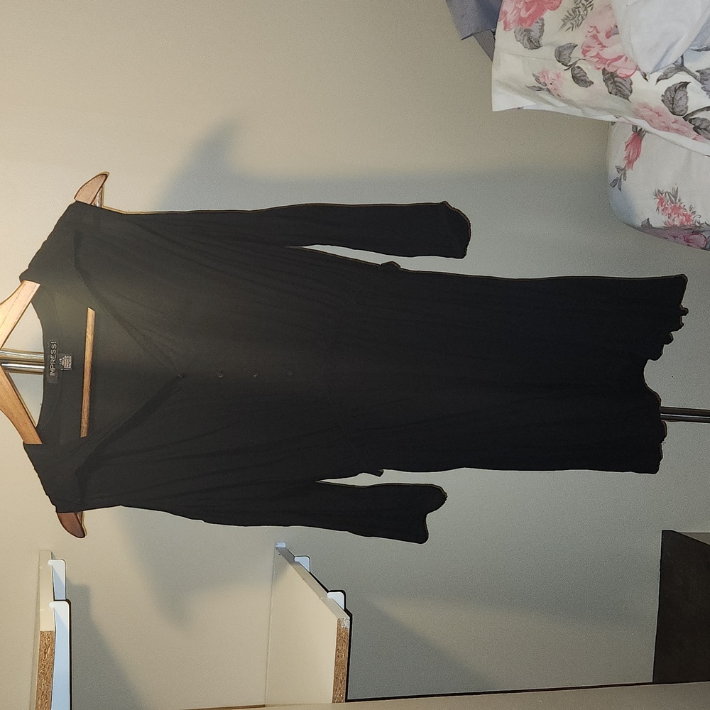 Impress dress, size Large, black